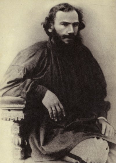 L N Tolstoï, Moscou, 1868 - Russian Photographer